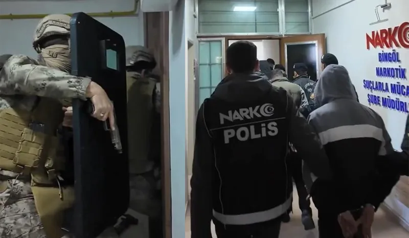 Bingöl`de Uyuşturucu Operasyonu: 6 Şüpheli Tutuklandı