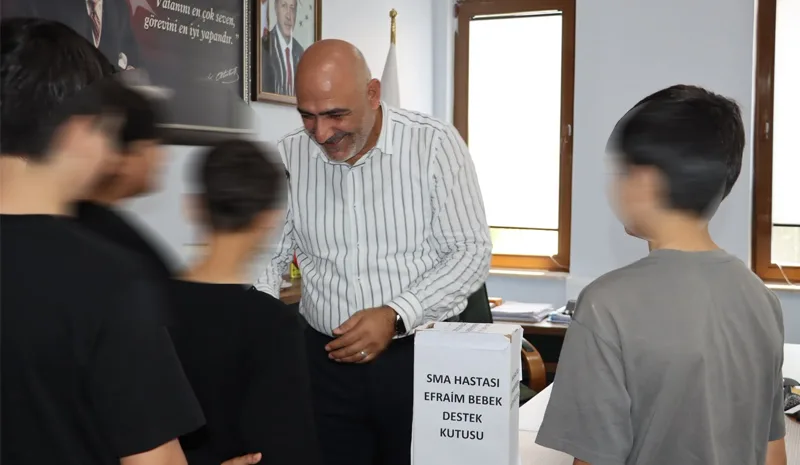 Minik Yüreklerden Efrayim Bebeğe Umut