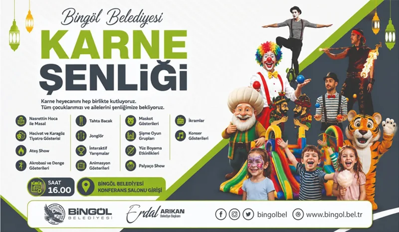 Karne Sevinci Bingöl`de Şenliğe Dönüşecek