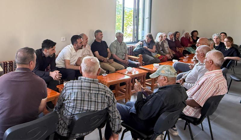 DEM Parti`den Cafran`a `dayanışma` ziyareti!