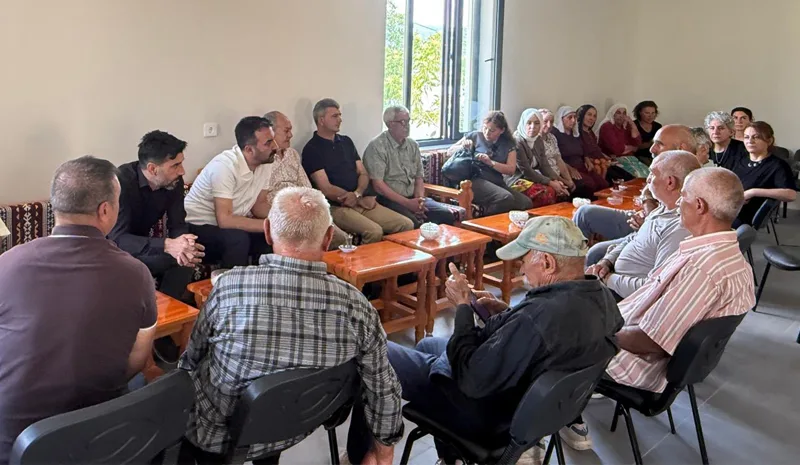 DEM Parti`den Cafran`a `dayanışma` ziyareti!