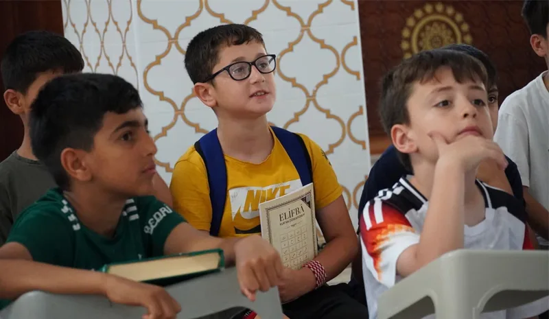 Bingöl`de Yaz Kur`an Kursları kapılarını açtı