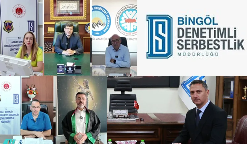 Bingöl`de topluma dönüşe gönüllü destek