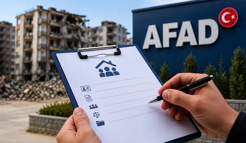 AFAD`dan Hak Sahipliği Askı İlanı: Başvurular Başladı