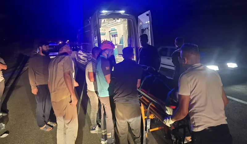 Bingöl`de iki araç çarpıştı: 1 yaralı