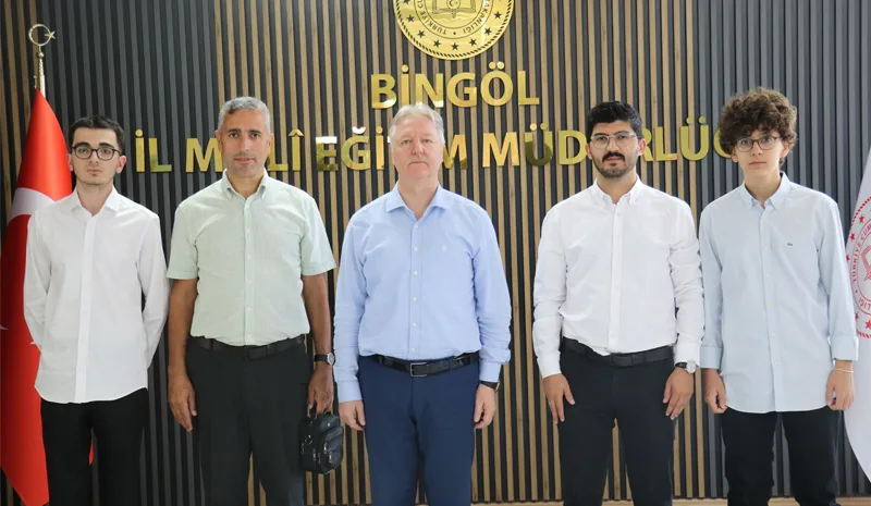 Bingöl`ün bilim gururlarına Özel`den tebrik