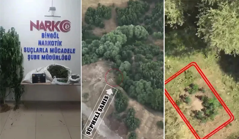 Uyuşturucuya havadan takip: 1 şüpheli tutuklandı
