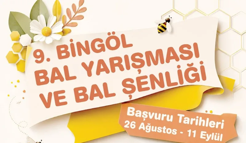 9. Bingöl Bal Yarışması için başvurular başladı