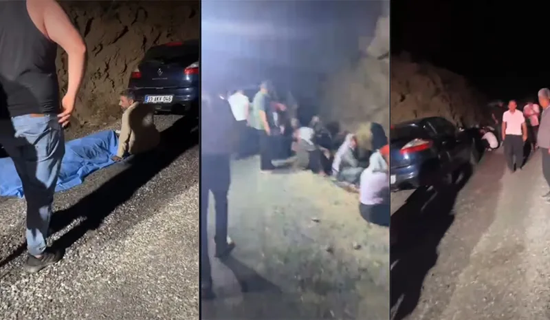 Genç`te araç uçuruma yuvarlandı: 4 ölü, 5 yaralı