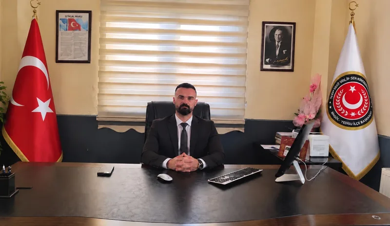 Şehit Gazi Birlik-Sen`in Yedisu İlçe Başkanı belli oldu