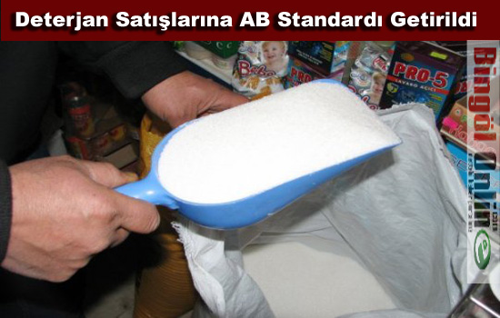 Açıkta satılan deterjana yasak