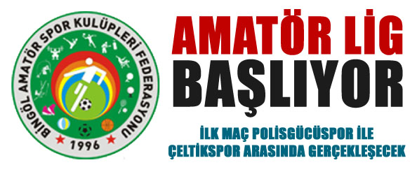 Amatör lig başlıyor