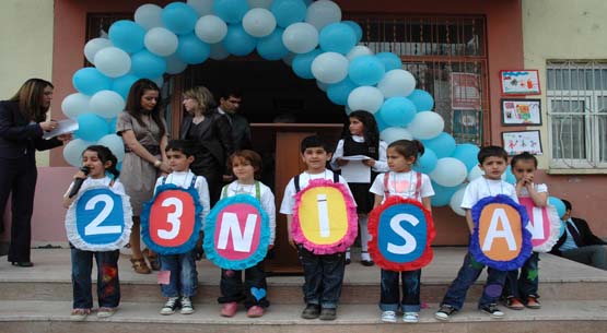 Anaokulları 23 nisan`ı kutladılar
