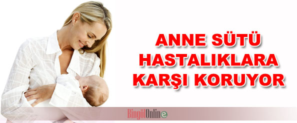 Anne sütü hastalıklara karşı koruyor