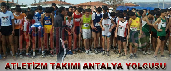 Atletizm takımı antalya yolcusu