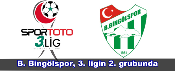 B. bingölspor, 3. ligin 2. grubunda