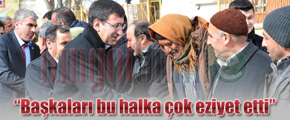 Bakan yılmaz: `başkaları bu halka çok eziyet etti