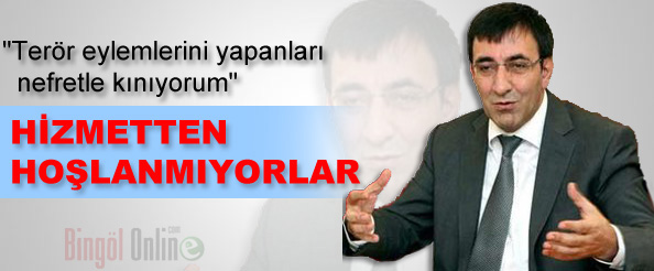 Bakan yılmaz: hizmetten hoşlanmıyorlar