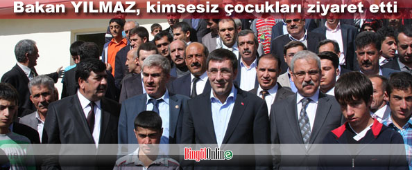 Bakan yılmaz`dan kimsesiz çocuklara ziyaret