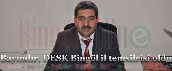 Bayındır, desk bingöl il temsilcisi oldu