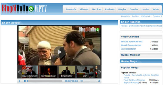 Bingöl online web tv yayında