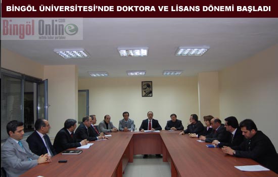 Bingöl üniversitesi büyüyor