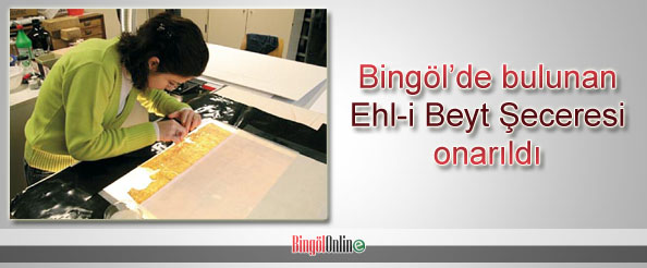 Bingöl`de ehl-i beyt şeceresi bulundu