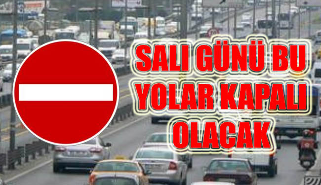 Bingöl`de salı günü bu yolar kapalı olacak