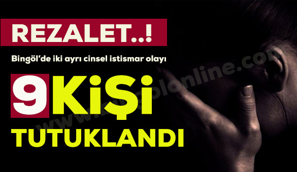 Bingöl`de şantajlı cinsel istismar