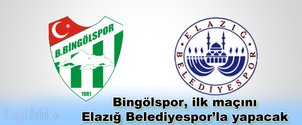 Bingölspor, ilk maçını elazığ belediyespor`la yapacak