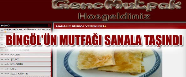 Bingöl`ün mutfağı sanala taşındı