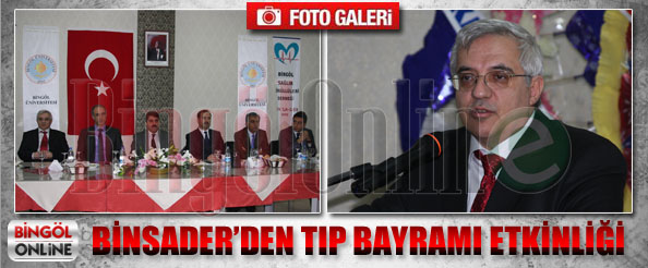 Binsader`den tıp bayramı etkinliği