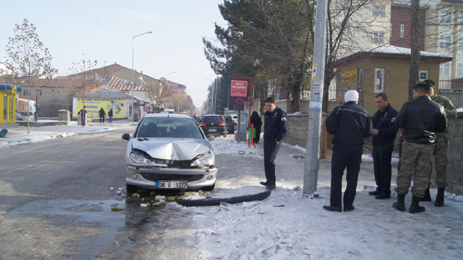 Buzlanma kazaya neden oldu!