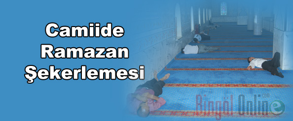 Camide ramazan şekerlemesi