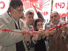 Chp, seçim irtibat bürosu açtı