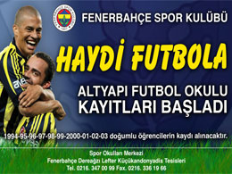 Çocuklarımızı ve gençlerimizi futbol okulumuza bekliyoruz