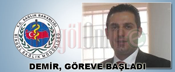 Demir, görevine başladı