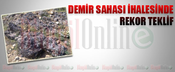 Demir sahası ihalesinde rekor teklif‏