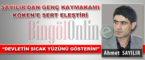 `Devletin sıcak yüzünü gösterin!`