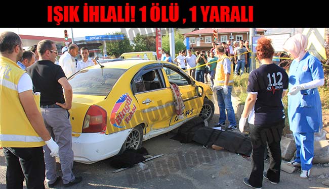 Düzağaç kavşağı`nda kaza: 1 ölü