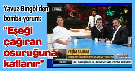 `Eşeği çağıran osuruğuna katlanır`
