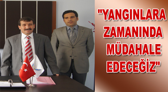 Genç itfaiye müdürlüğü yeni yerinde
