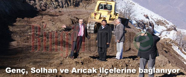 Genç, solhan ve arıcak ilçelerine bağlanıyor