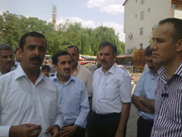 Genel başkan metin memiş, bingöl valisi`ni ziyaret etti
