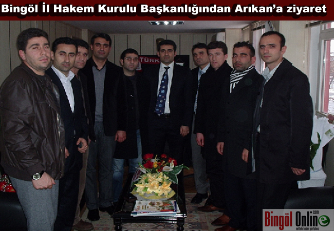 Hakemlerden arıkan`a ziyaret