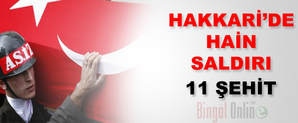 Hakkari`de hain saldırı