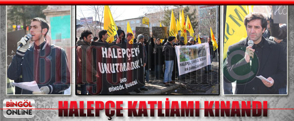 Halepçe katliamı kınandı