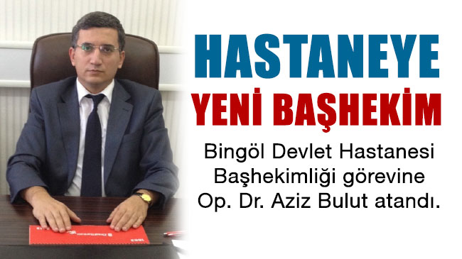 Hastaneye yeni başhekim