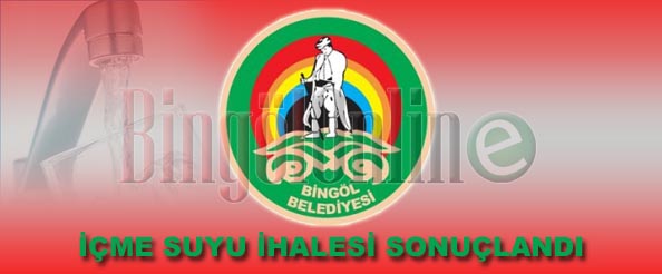 Içmesuyu ihalesini alken inşaat kazandı