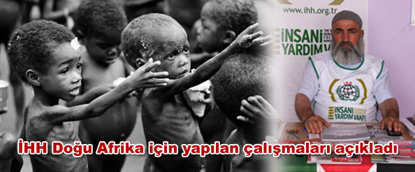 Ihh doğu afrika için yapılan çalışmaları açıkladı